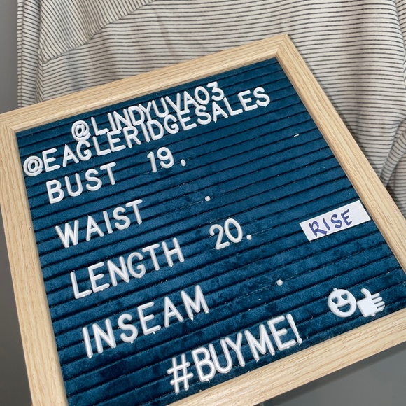 EUC Anthropologie Postmark Bianca Striped Tie Top Sweatshirt Size Small - Picture 8 of 9